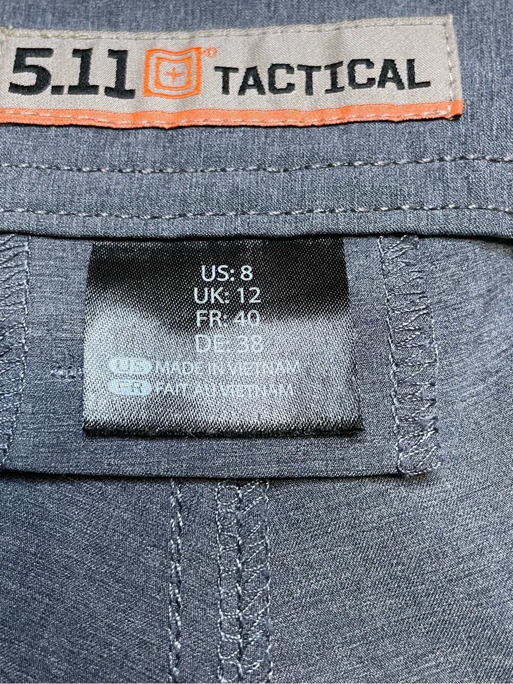 5.11 Tactical Women’s Gray Cargo Style Shorts